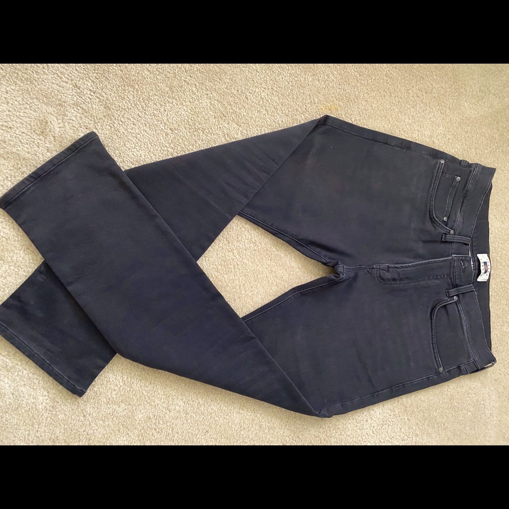 MENS JOSEPH ABBOUD JEANS BLACK size 34x34